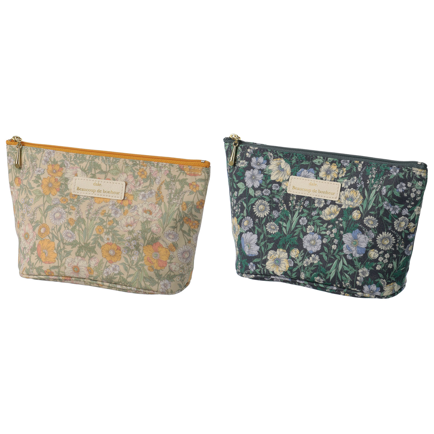 デール 小花柄ポーチ - 画像1