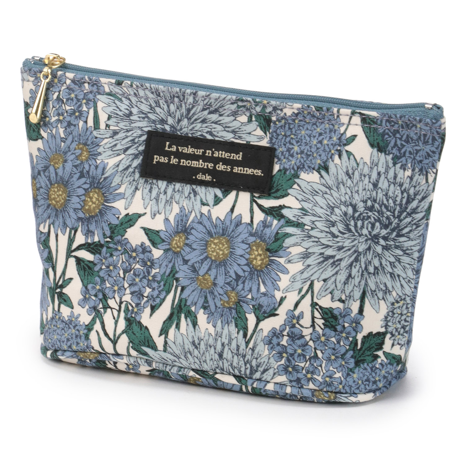 デール ラインドローイングフラワーポーチ - 画像4