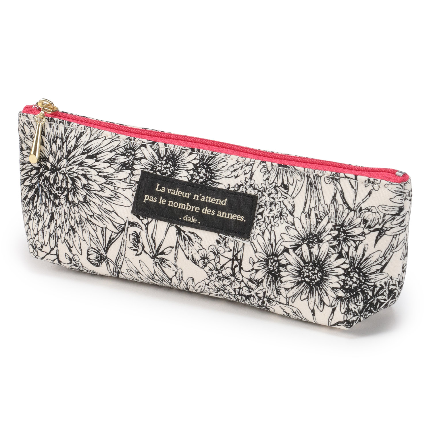 デール ラインドローイングフラワーペンケース - 画像2