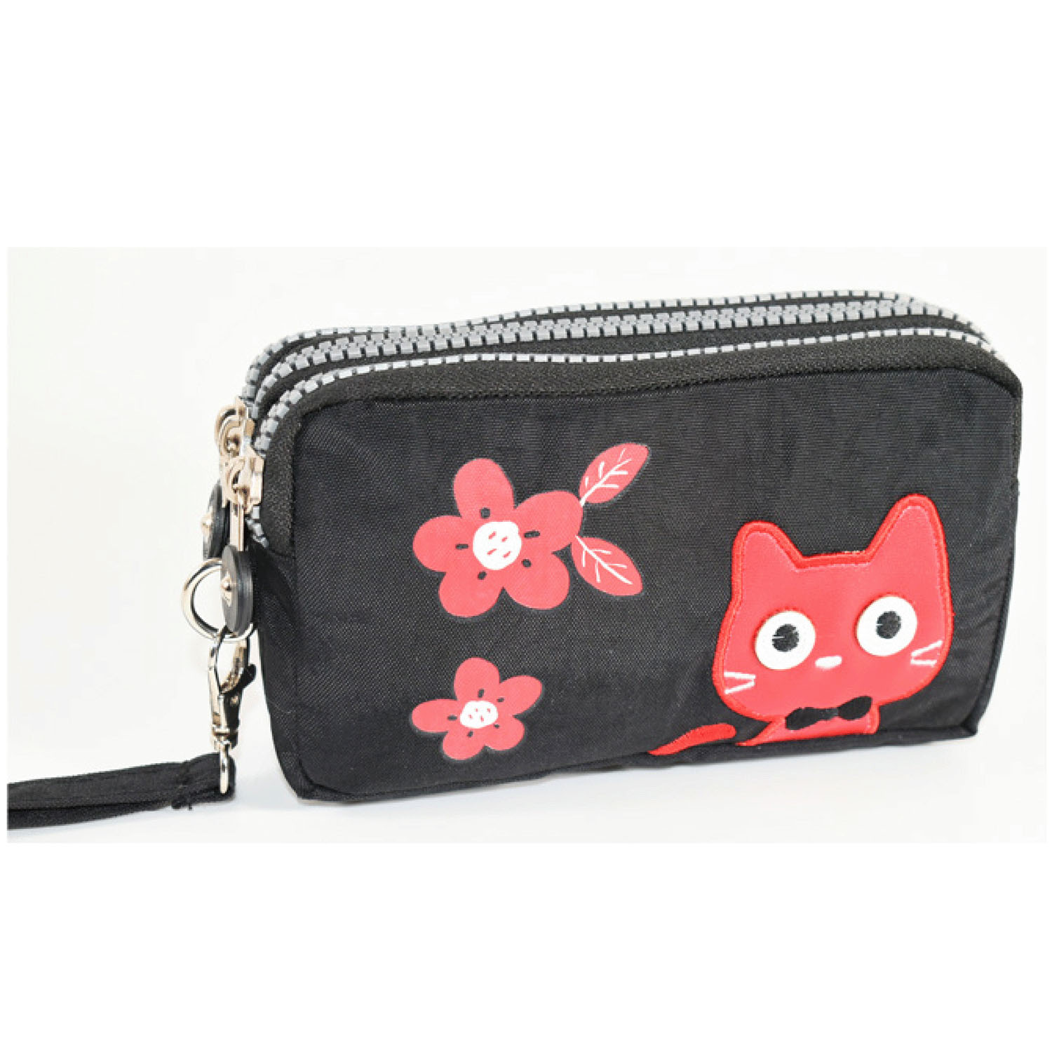 ネコパッチワークポーチ - 画像2