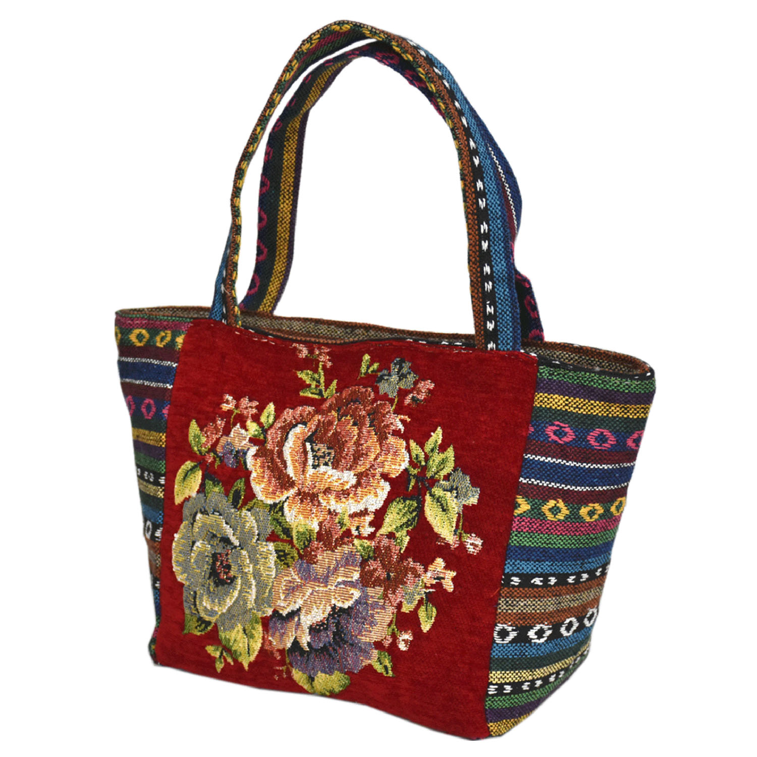 花柄ゴブランバッグ - 画像4