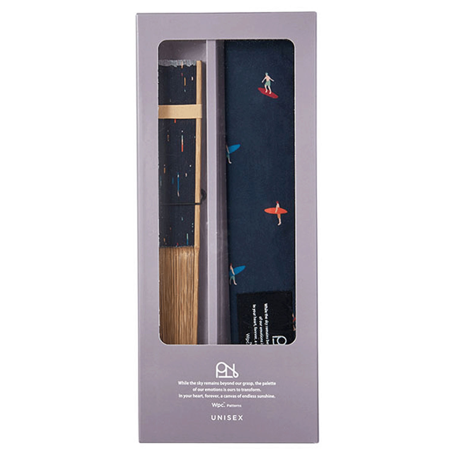 Wpcユニセックス扇子 - 画像5