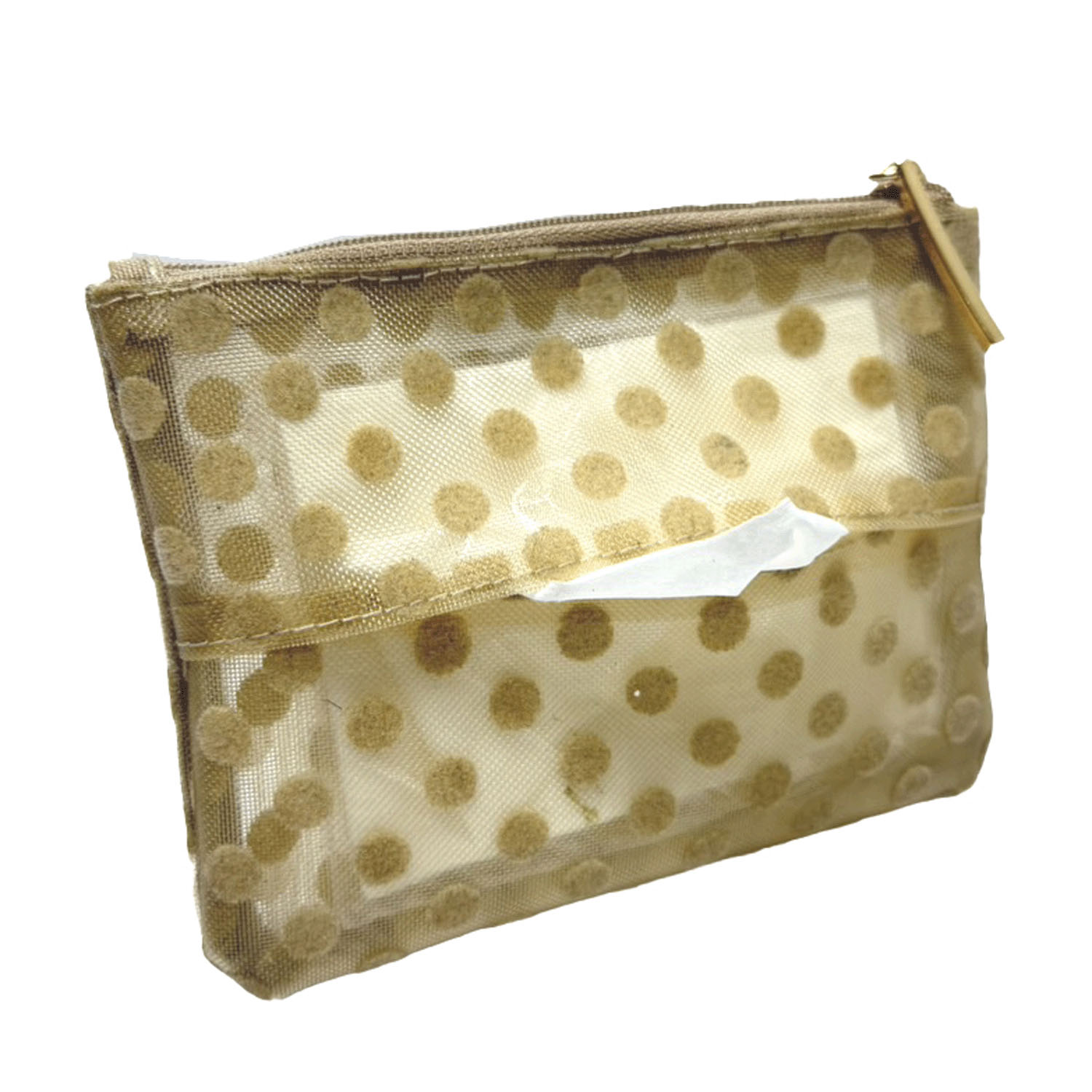 ドットメッシュ フラットポーチ - 画像4