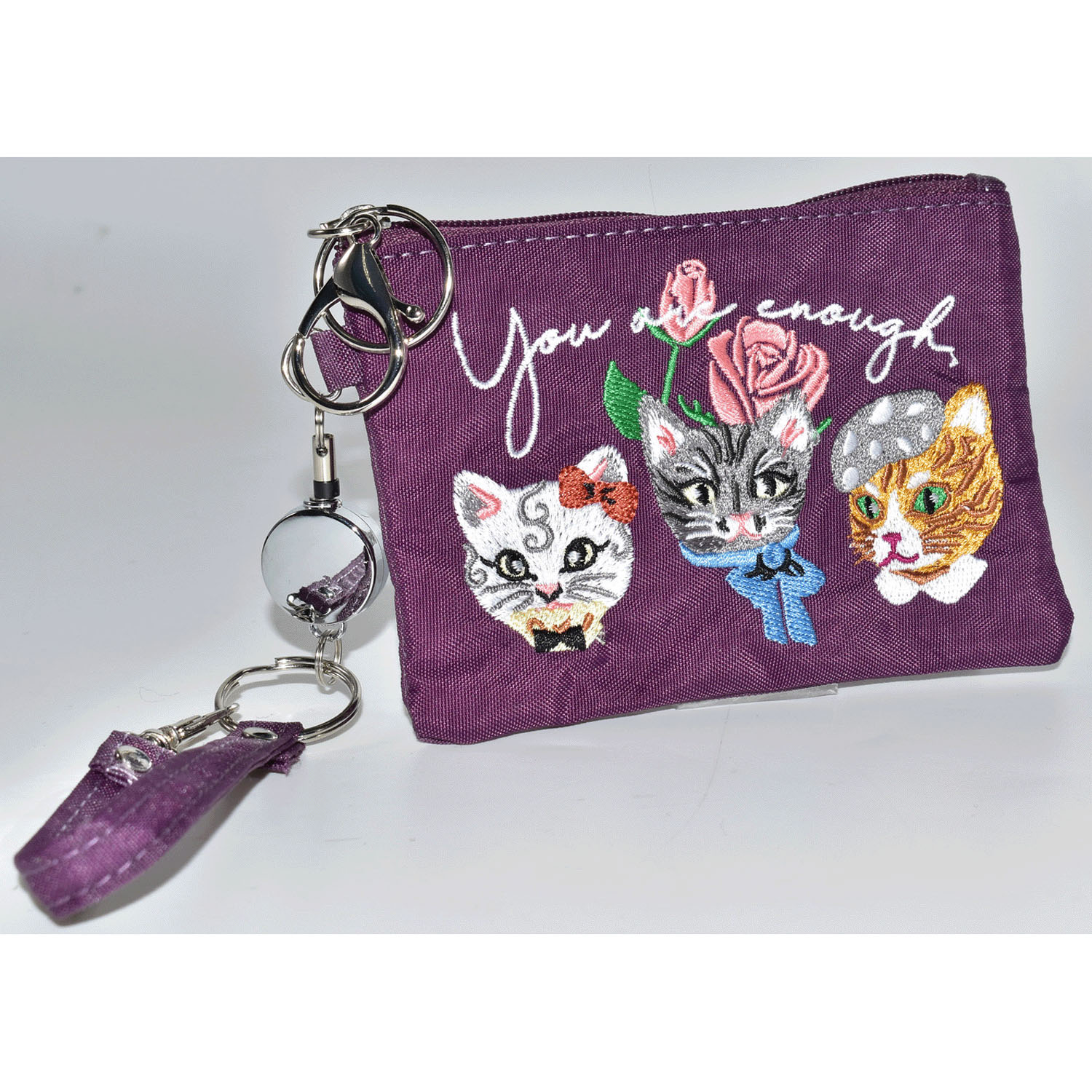 猫刺繍パスケース - 画像8