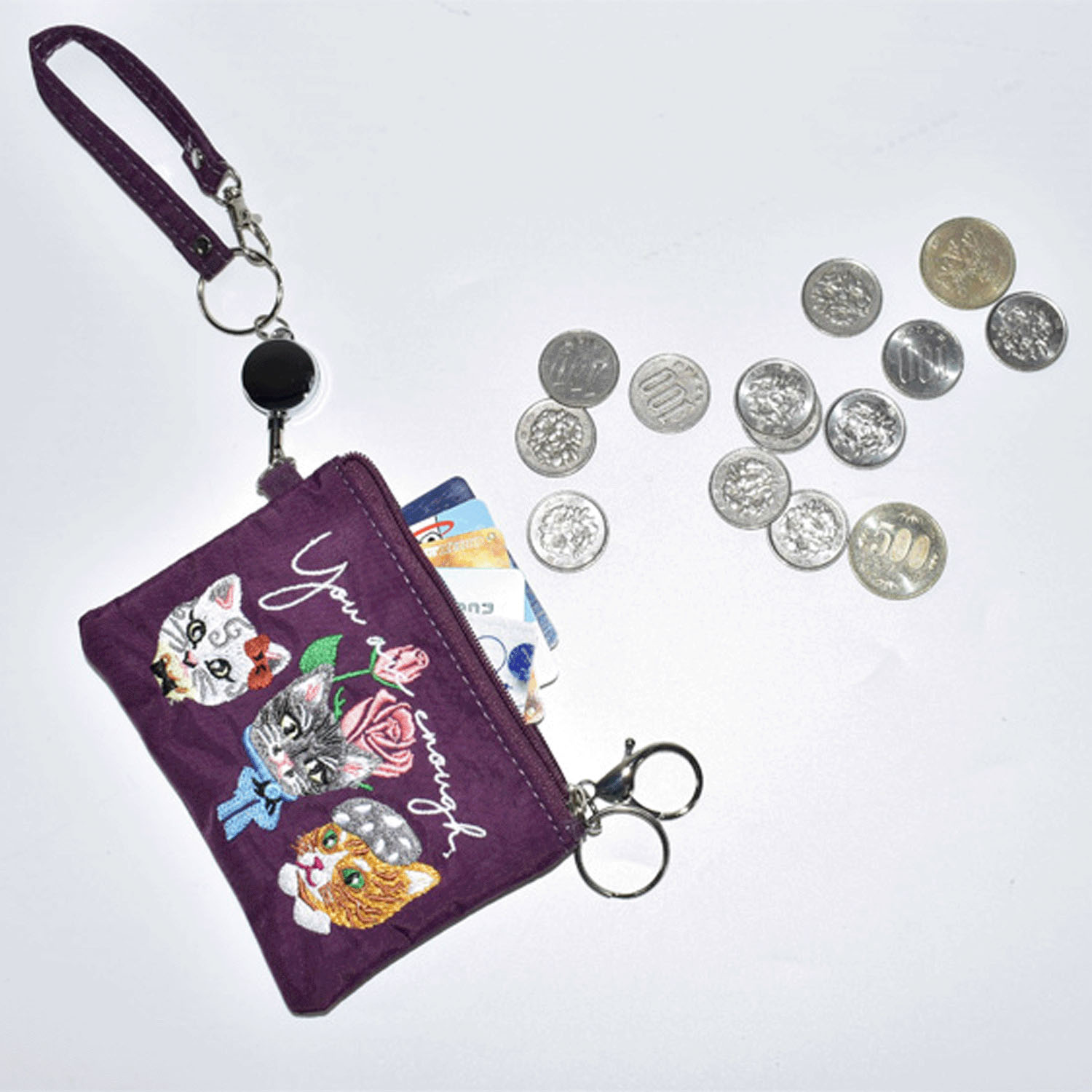 猫刺繍パスケース - 画像10