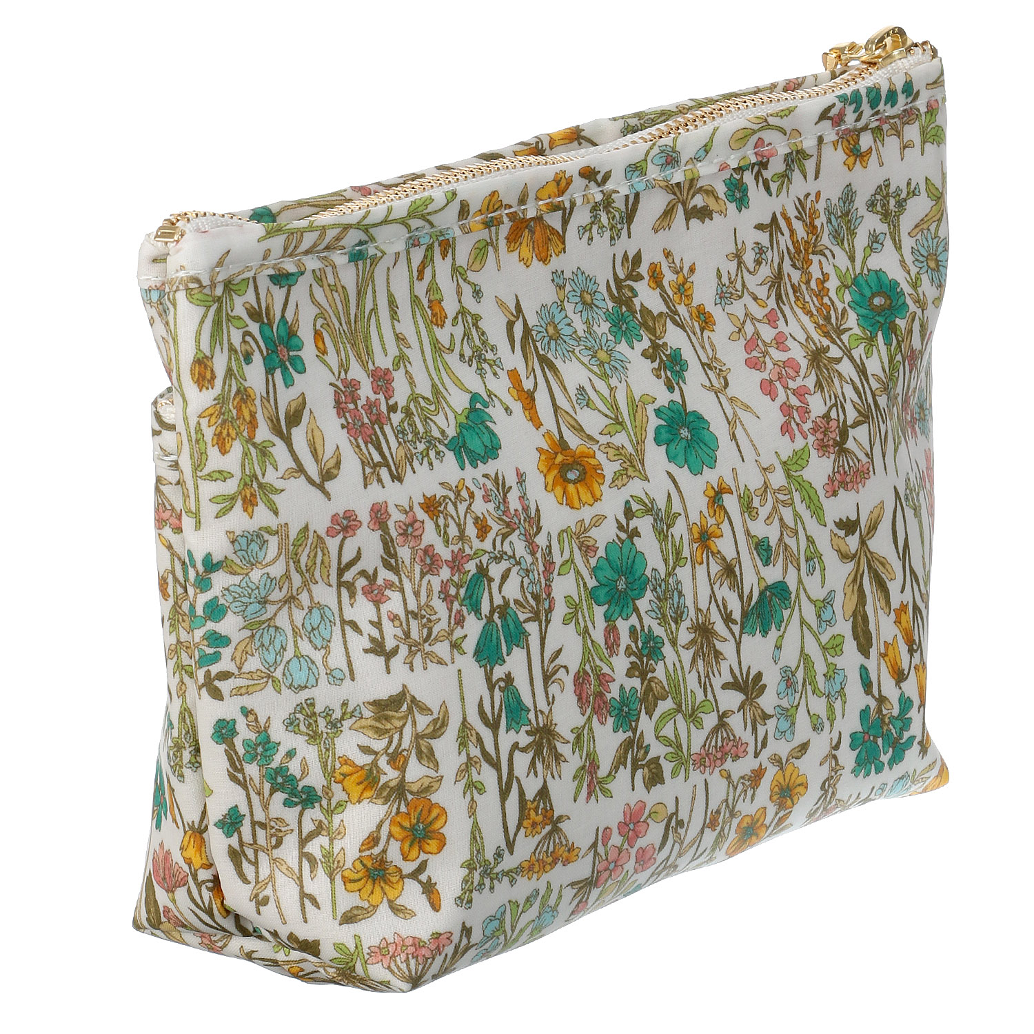 【日本製】 ガーデンスクエア マチ付きポ－チ - 画像4