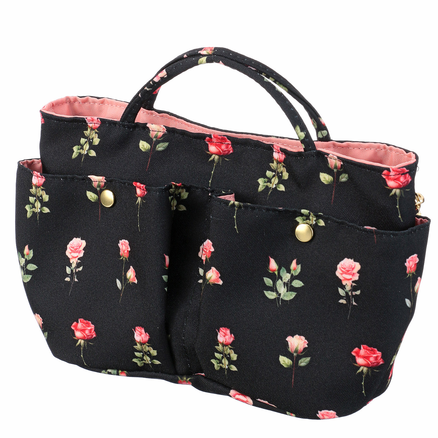 ローズ柄Sポケットポーチ - 画像2