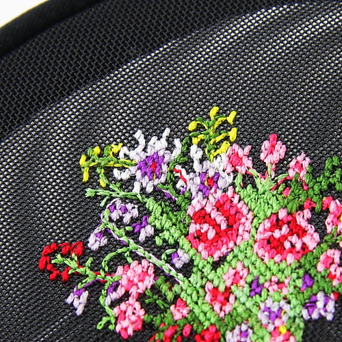 【日本製】 夢詩集 シェル縦型 メッシュポーチ - 画像4