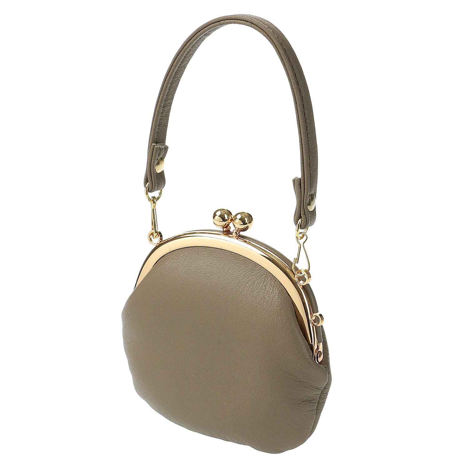 【日本製】 夢詩集 持ち手付きガマ口財布 - 画像2