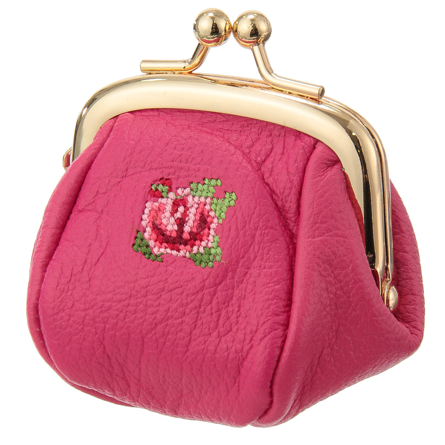 【日本製】 夢詩集ベルフルール ミニガマ口財布 - 画像3