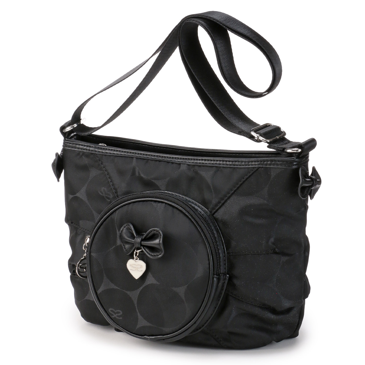 SAVOY バルーン柄前ポケット付ショルダーバッグ - 画像2