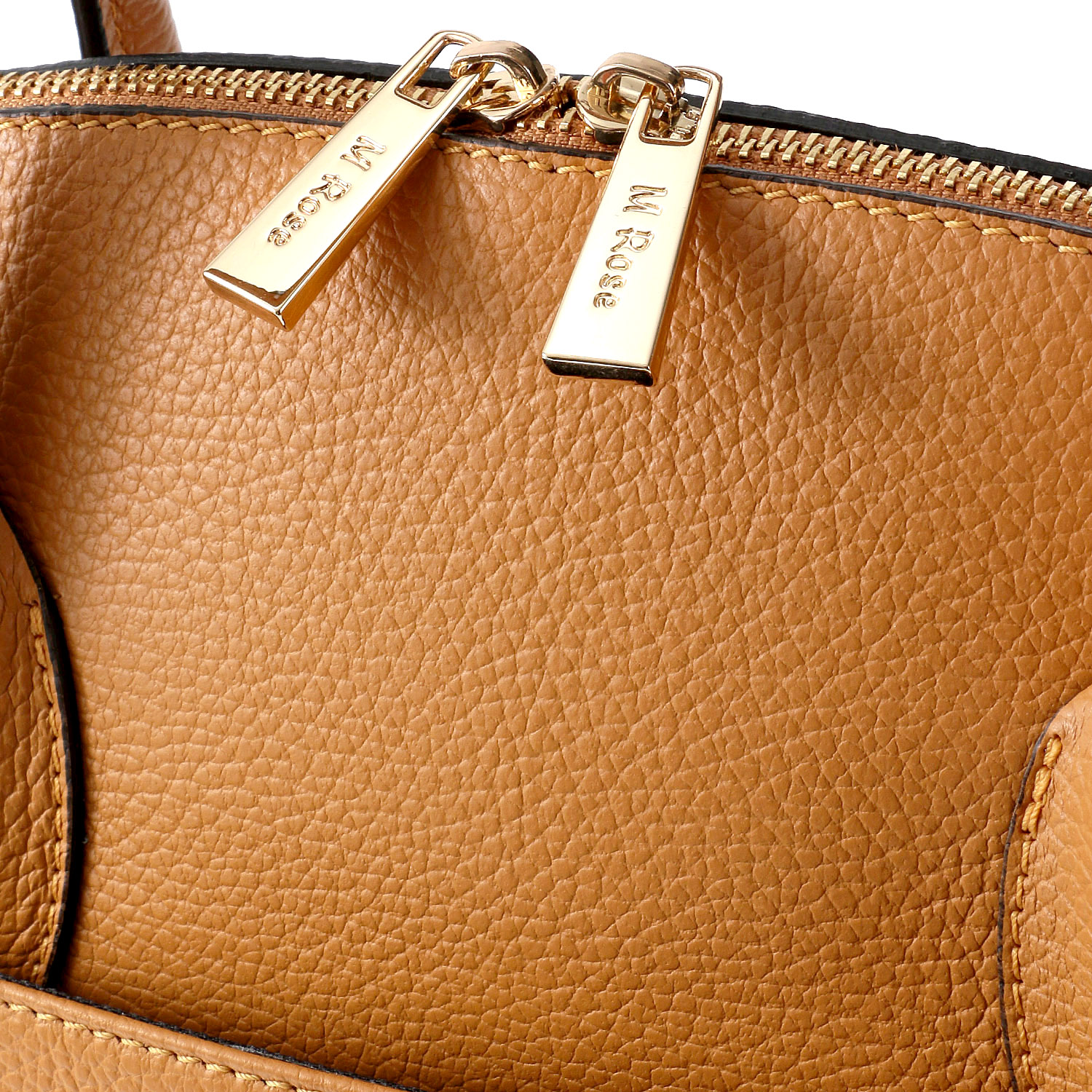 M Rose 牛革ブガッティ型バッグ - 画像8