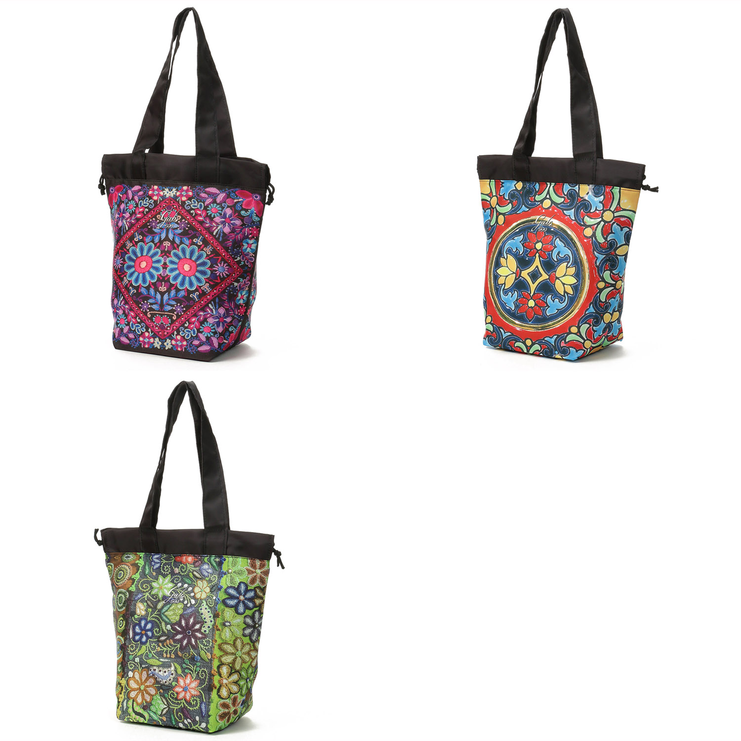 GABS プリントトートバッグ