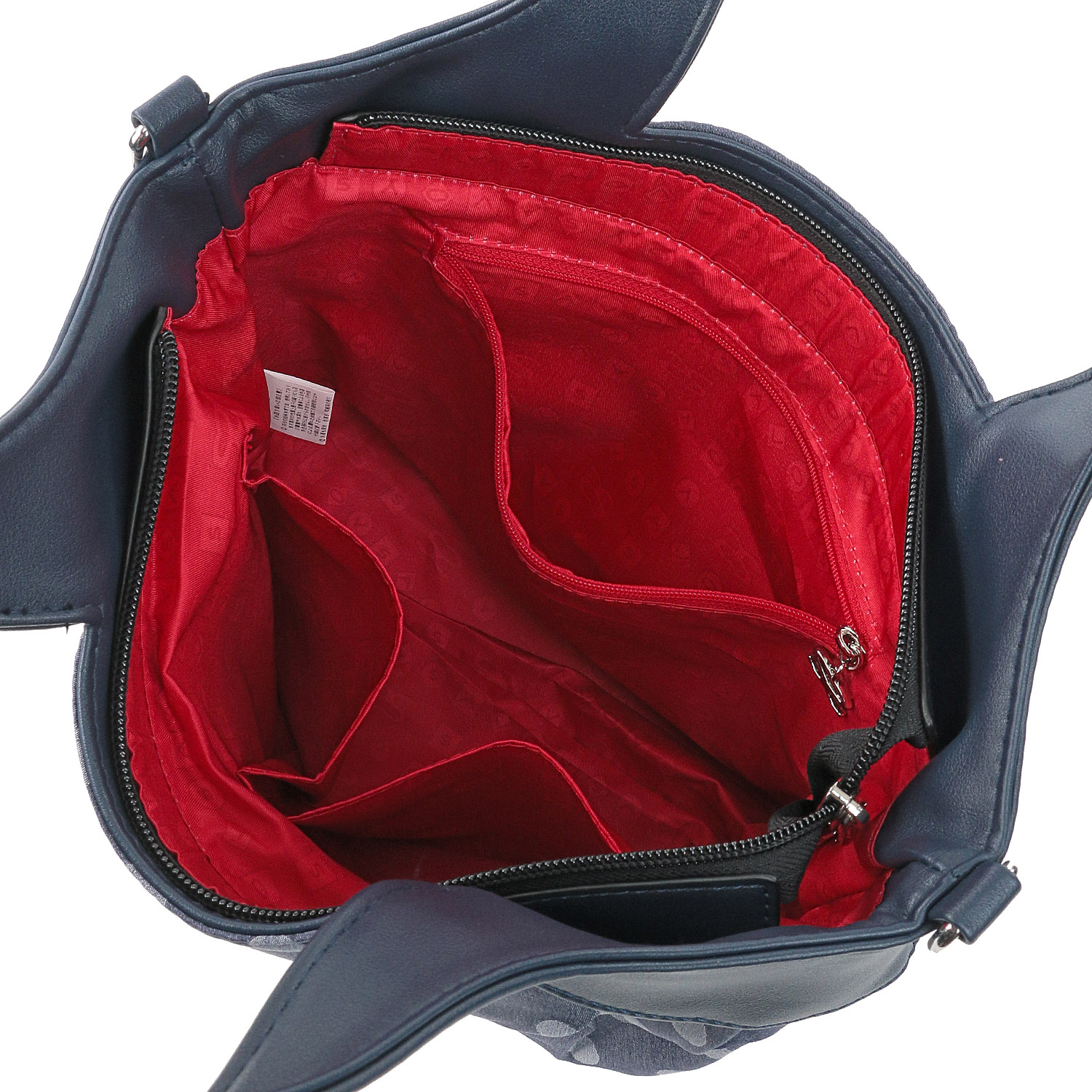 SAVOY ドット柄くり手バッグ - 画像3