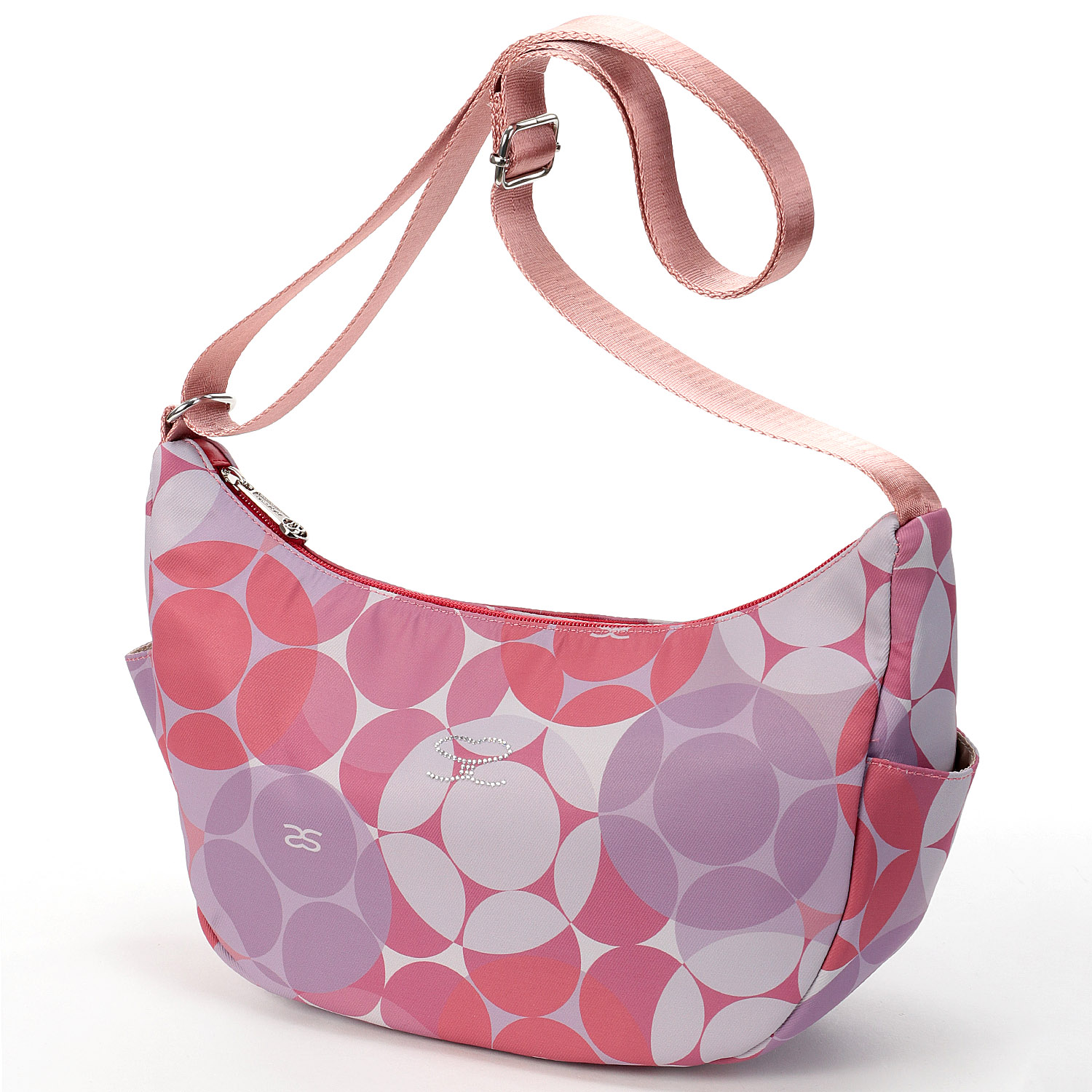 SAVOY バルーン柄三日月型ショルダーバッグ - 画像3