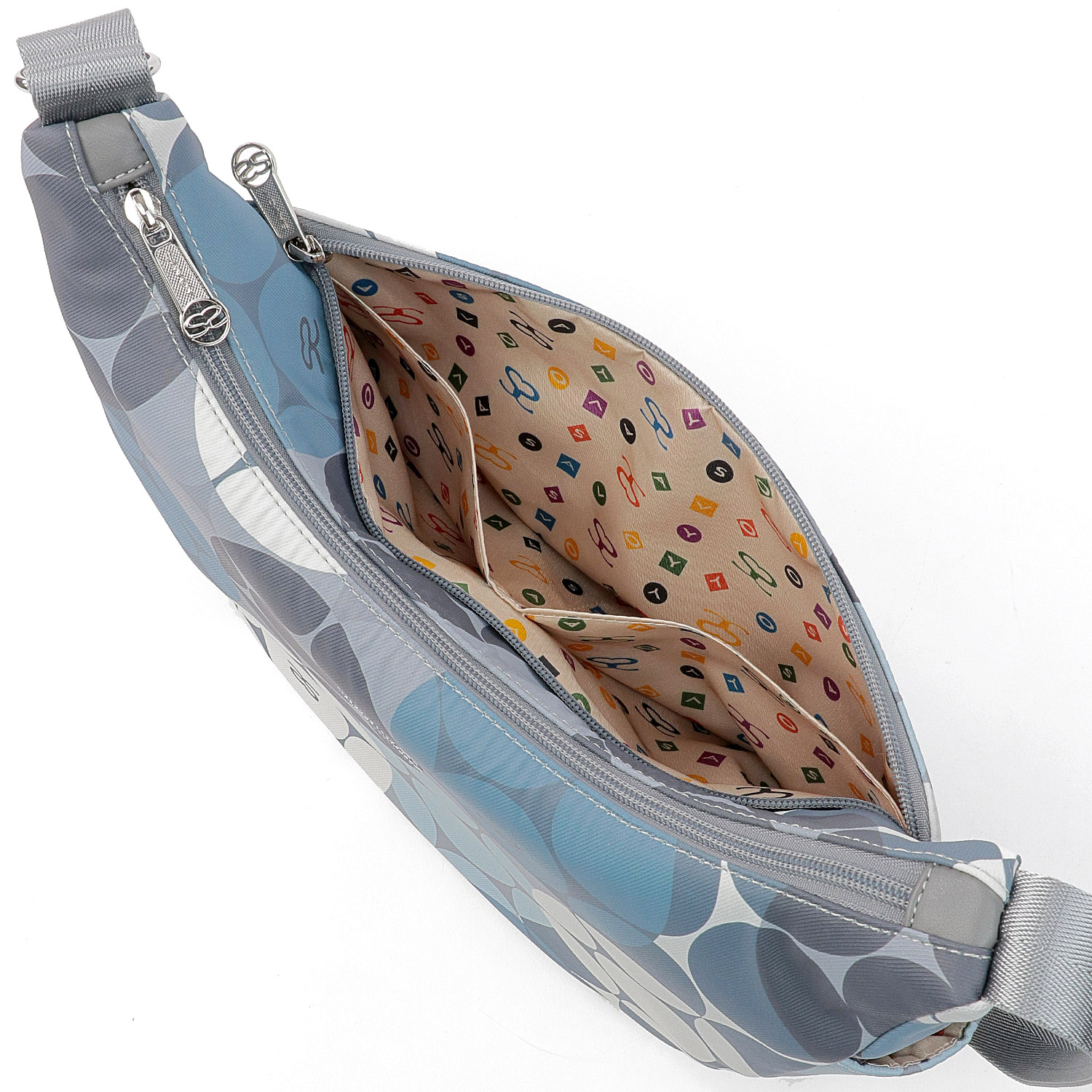 SAVOY バルーン柄三日月型ショルダーバッグ - 画像8