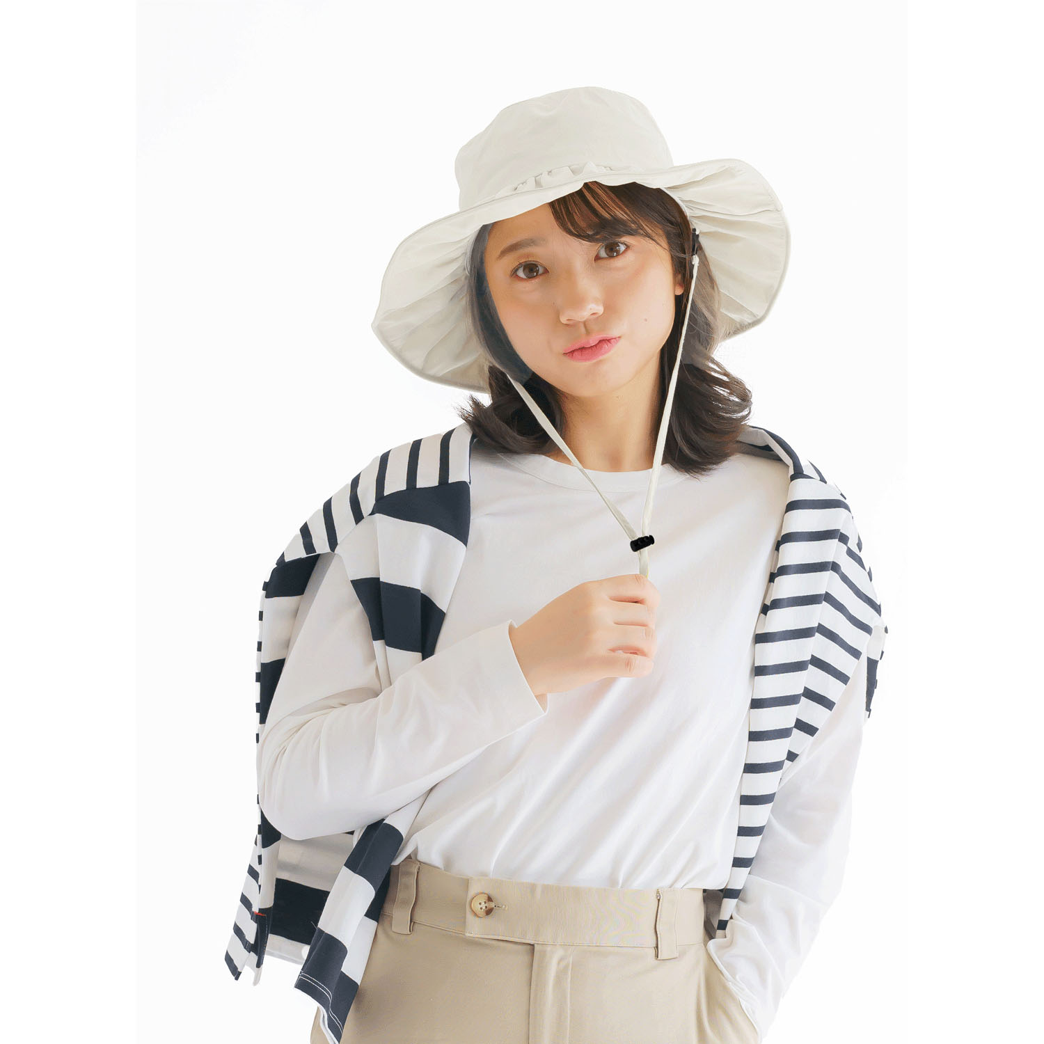 UVフリルハット - 画像5