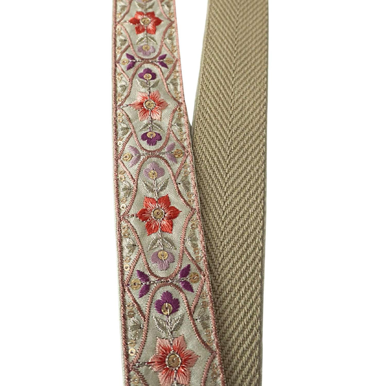 インド刺繍ショルダーストラップL - 画像3