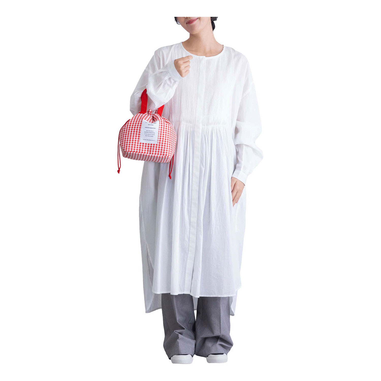 【74ー00は欠品】保冷巾着ランチバッグ - 画像5