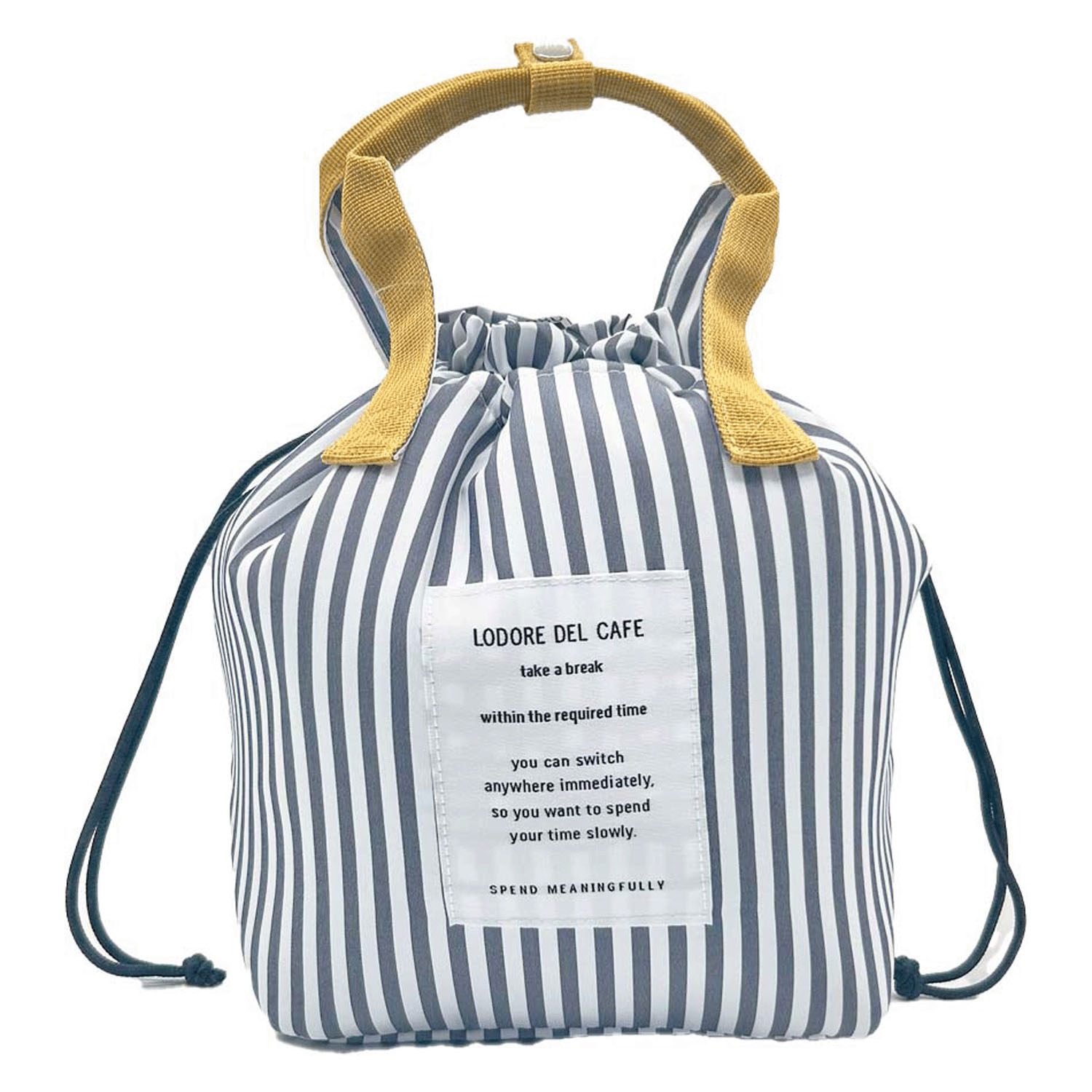 【74ー00は欠品】保冷巾着ランチバッグ - 画像8