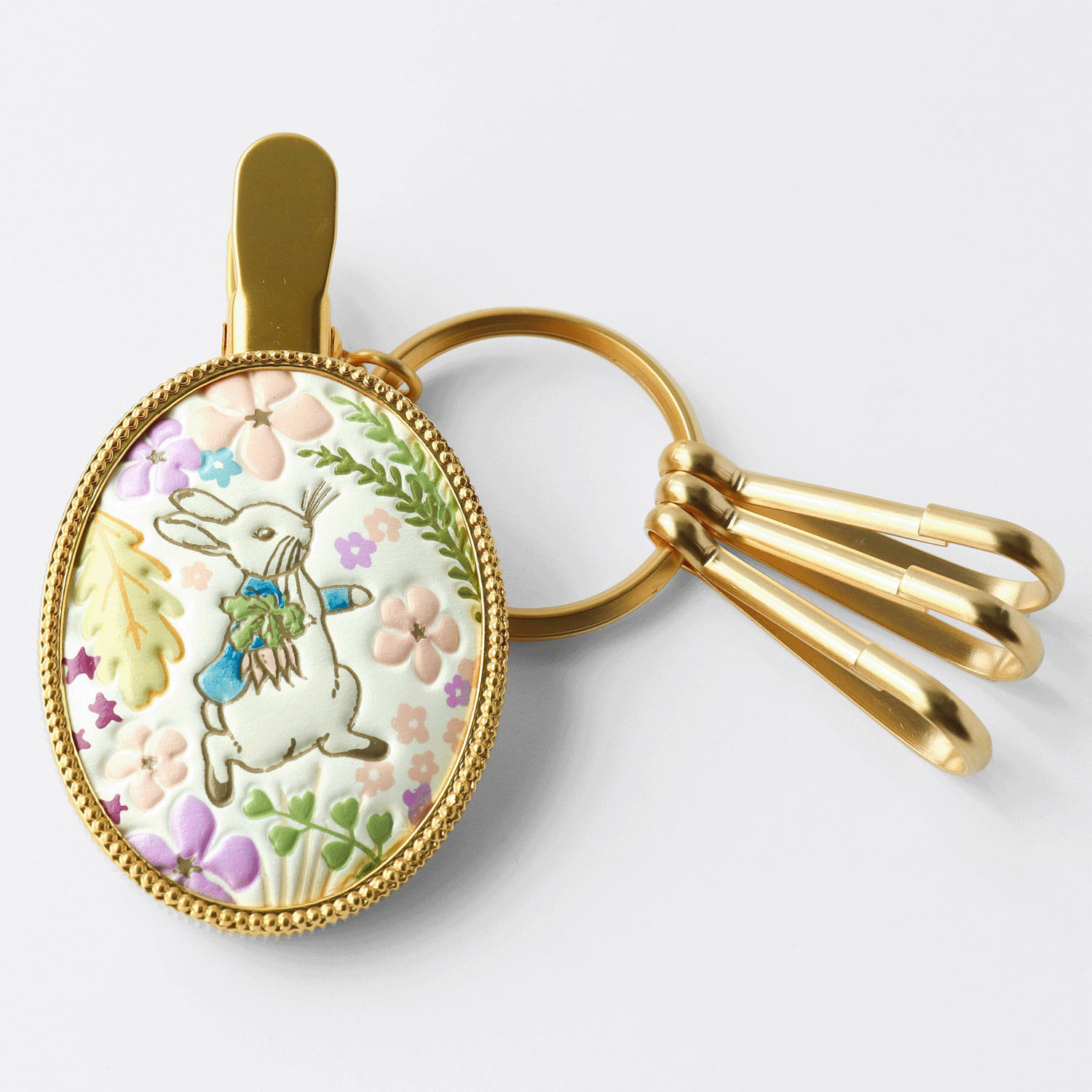 【取り寄せ商品】 浅草文庫 ピーターラビットキークリップ - 画像2