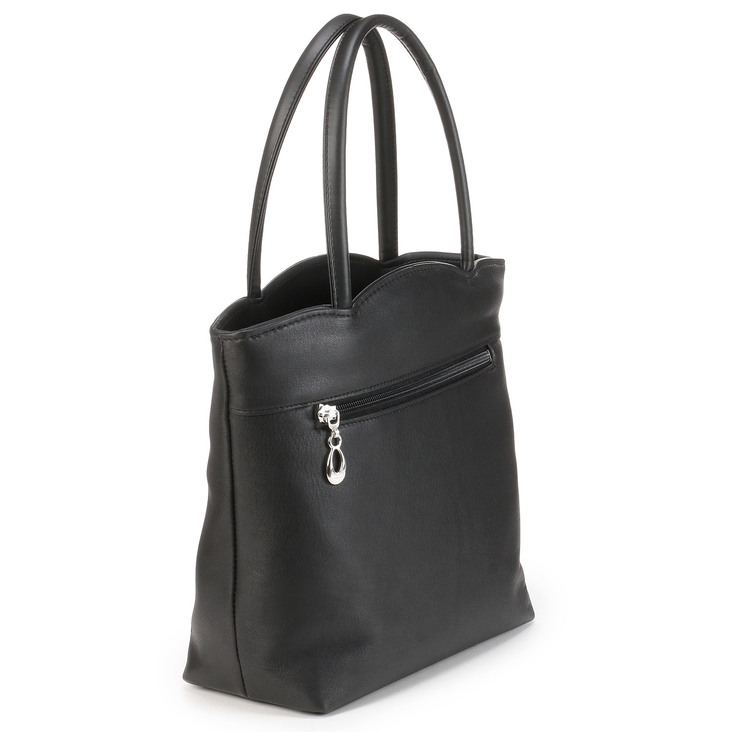 【日本製】 ディア調 モリス型押し手提げバッグ - 画像3