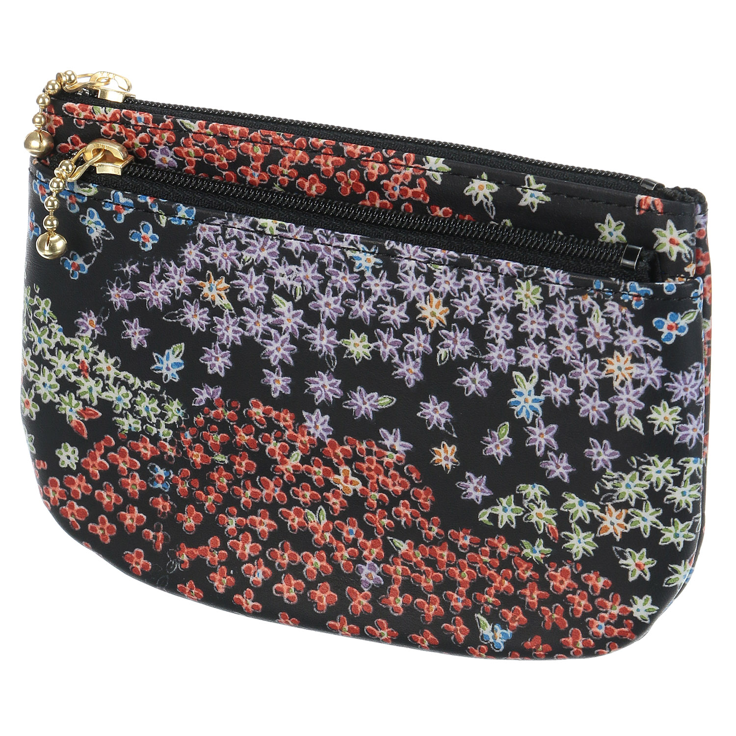 【日本製】 京友禅2段ファスナーポーチ - 画像2