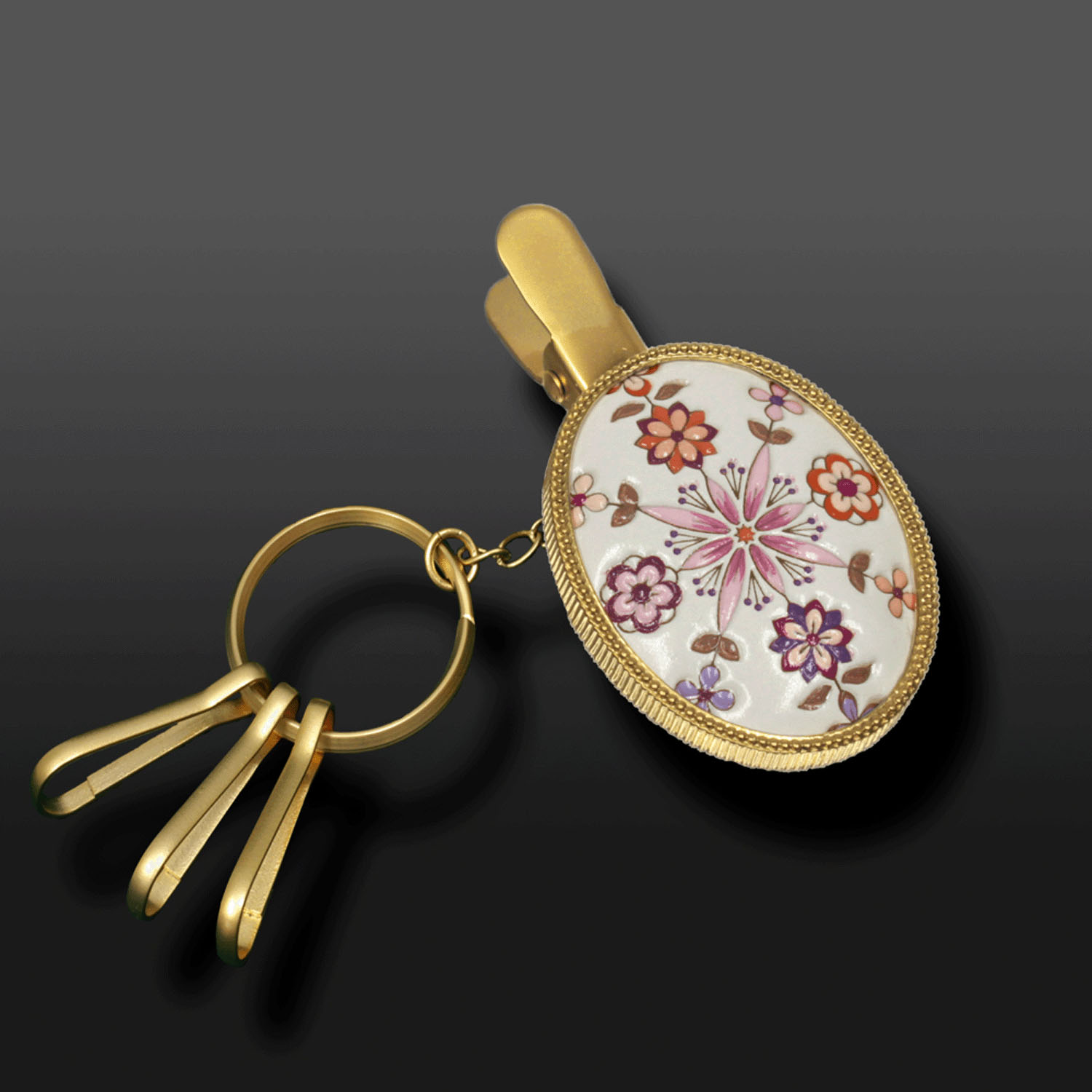 【取り寄せ品】 浅草文庫 花菱キークリップ - 画像5