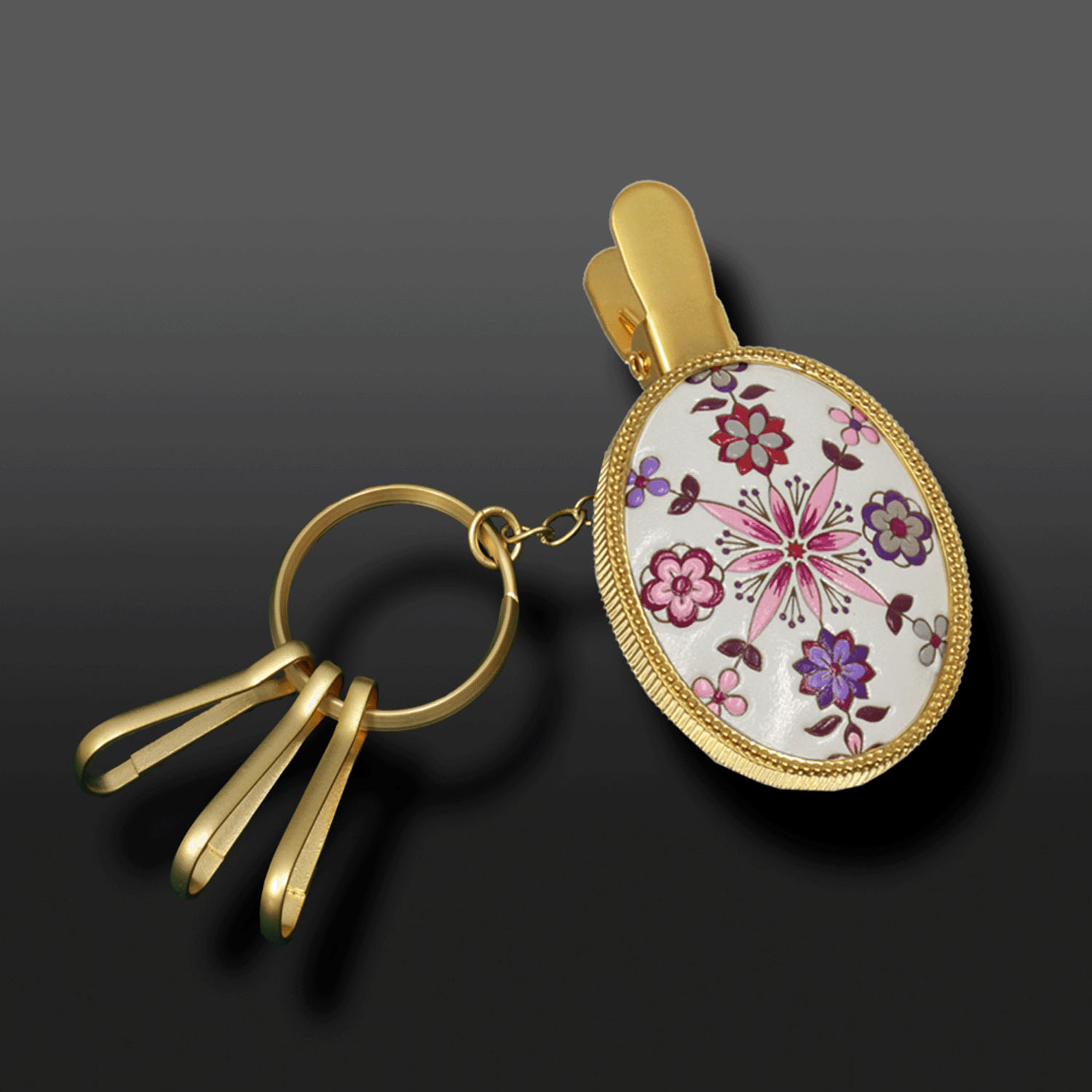 【取り寄せ品】 浅草文庫 花菱キークリップ - 画像6