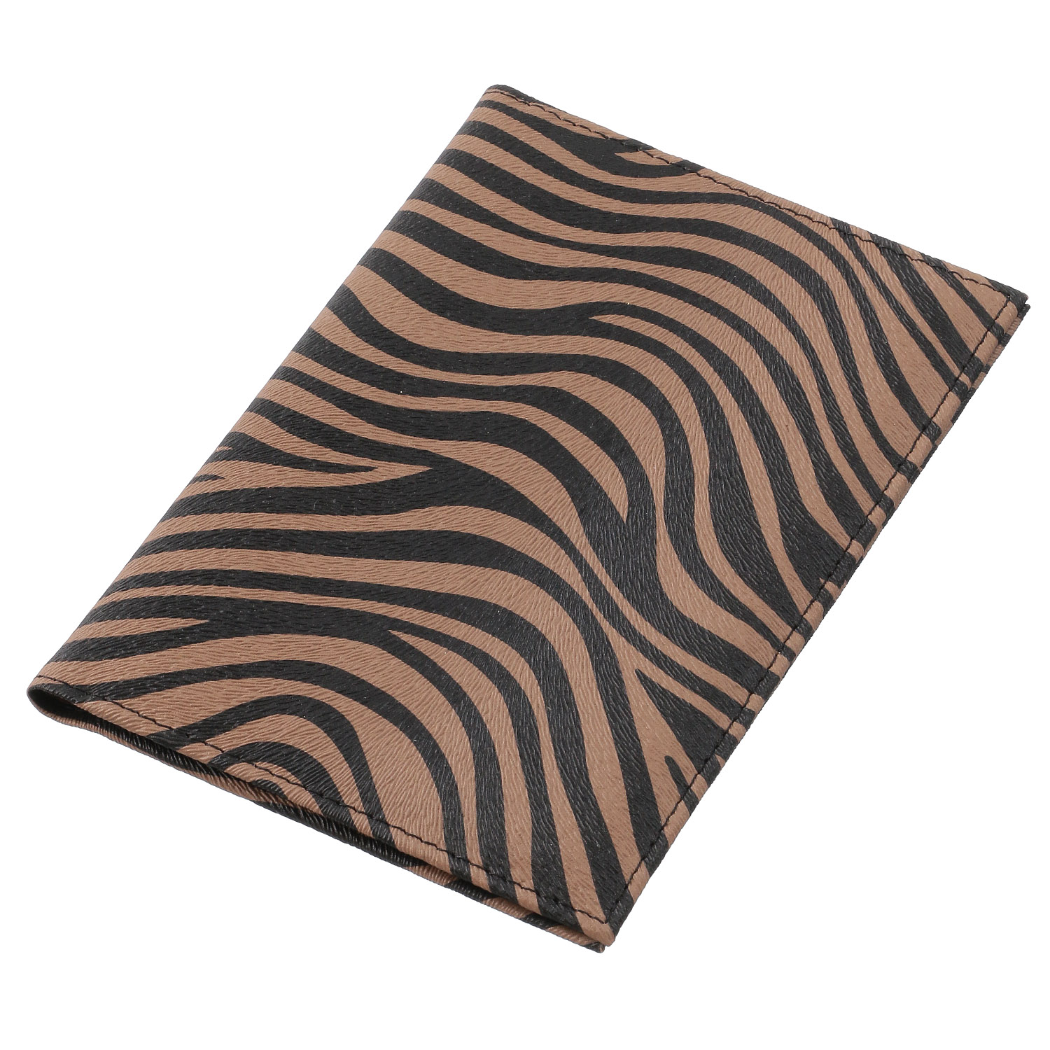 ゼブラ柄 保険証入れ - 画像1