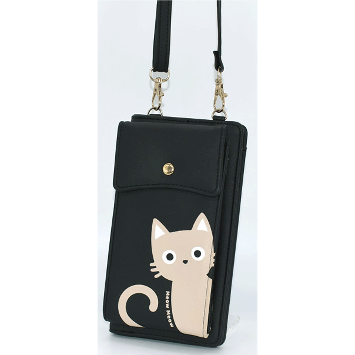 猫多機能スマホポシェット - 画像1
