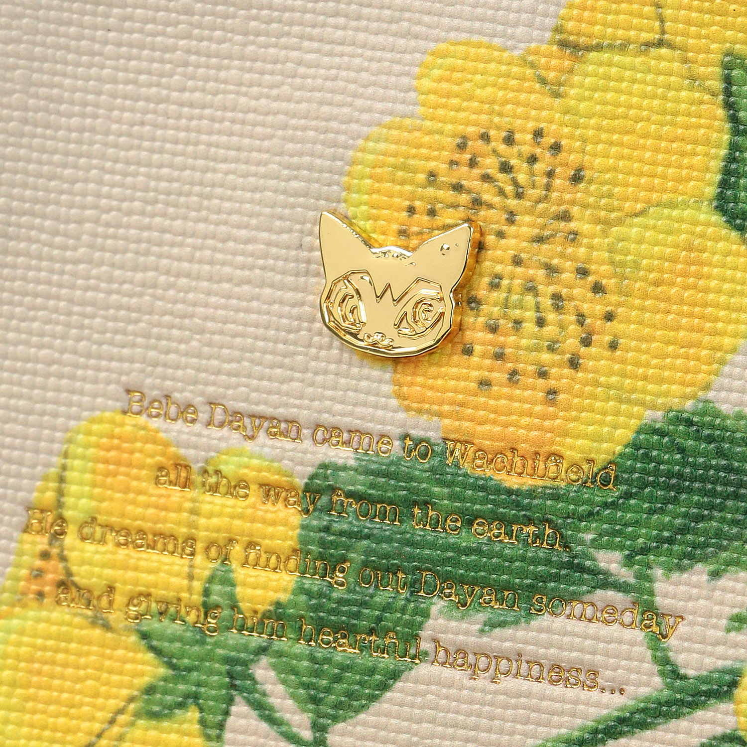 【ベベダヤン】  山吹に祈りを ランチトート - 画像4