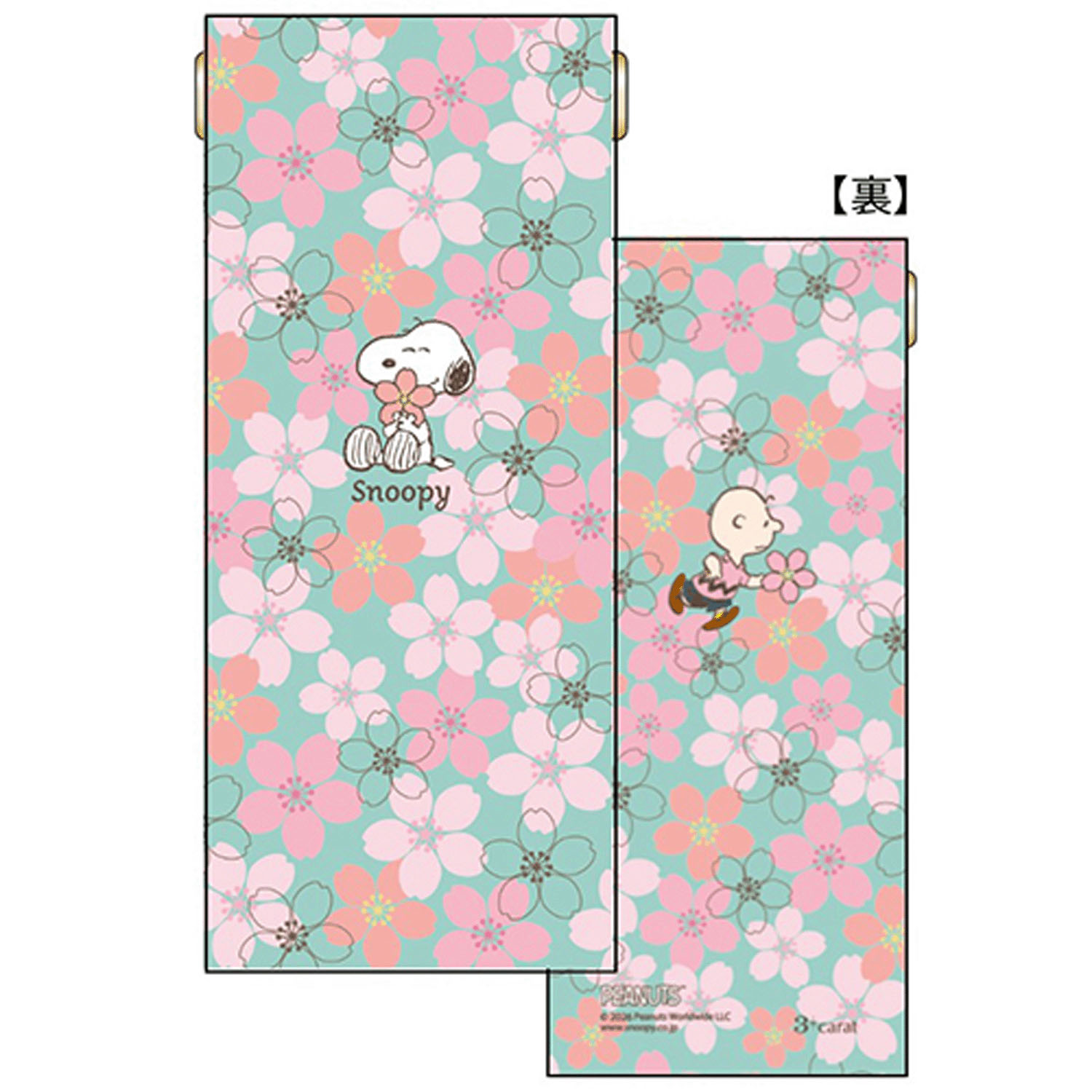 PEANUTS スリムキャンディポーチ 桜 - 画像3