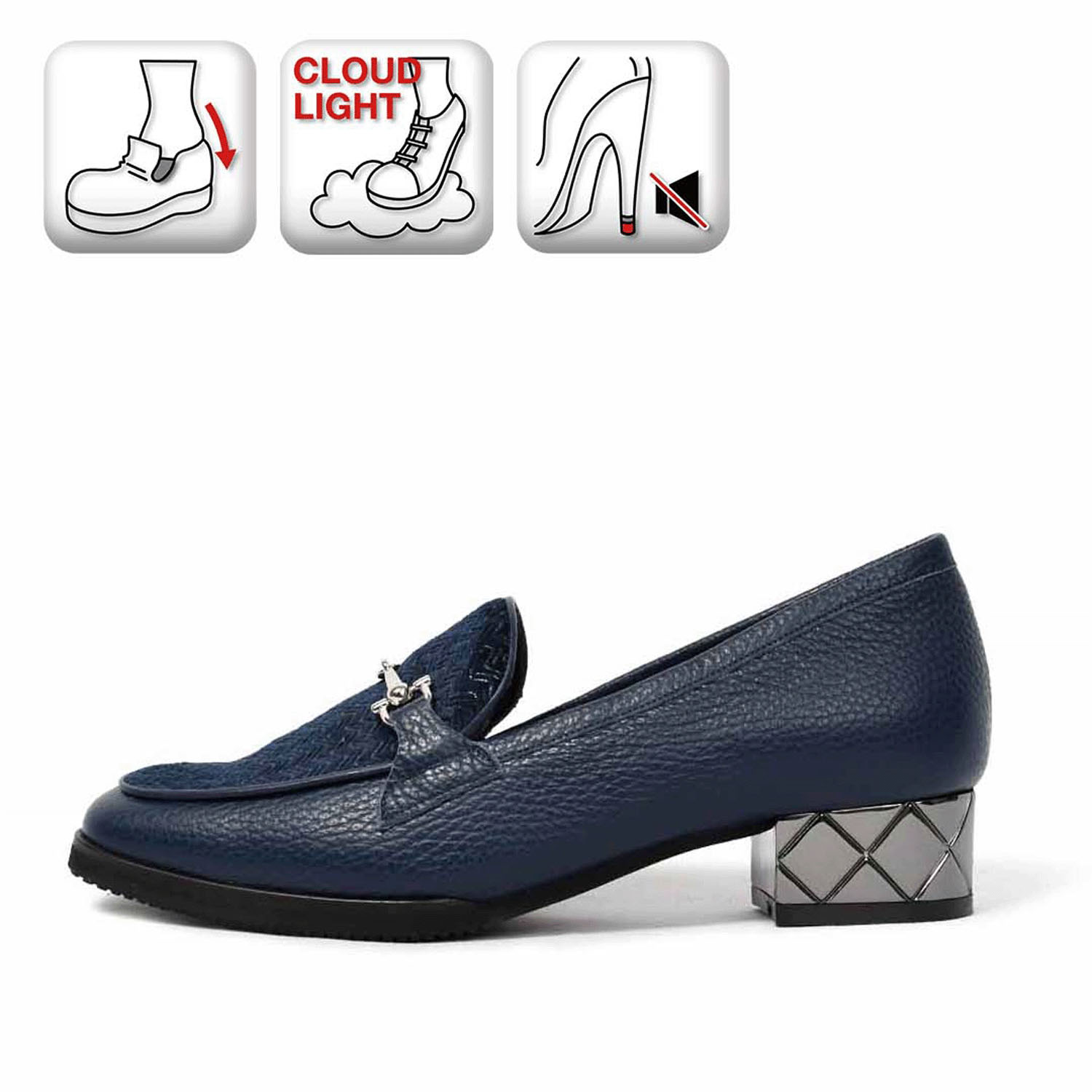 Monet ビット付きローファー 333510 - 画像2