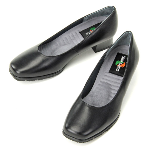 SPORTS NINE 4000 4E幅広プレーンパンプス - 画像1