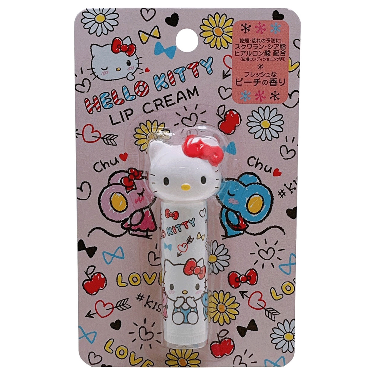 ハローキティ ダイカットリップクリーム
