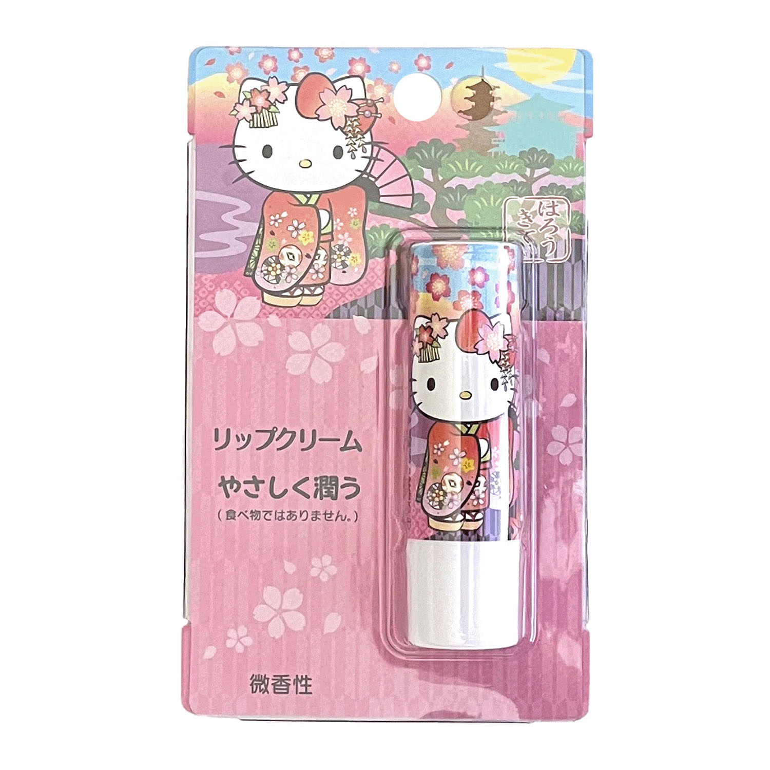 【次回1月下旬入荷予定】ハローキティ リップクリーム 桜 - 画像1