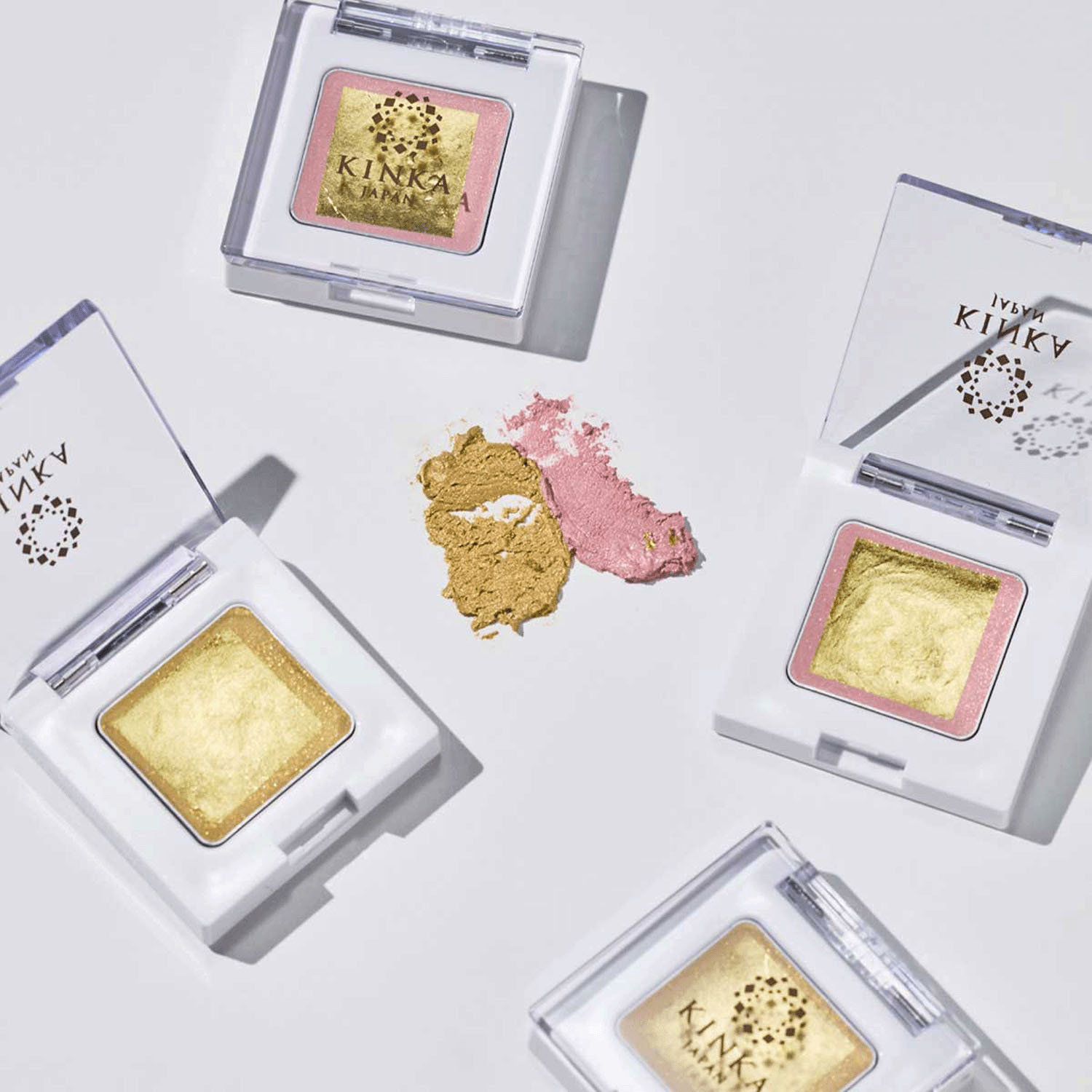 【新商品お試し割引2／26迄】金華ゴールド シャイニーアイシャドウ ゴールド - 画像4