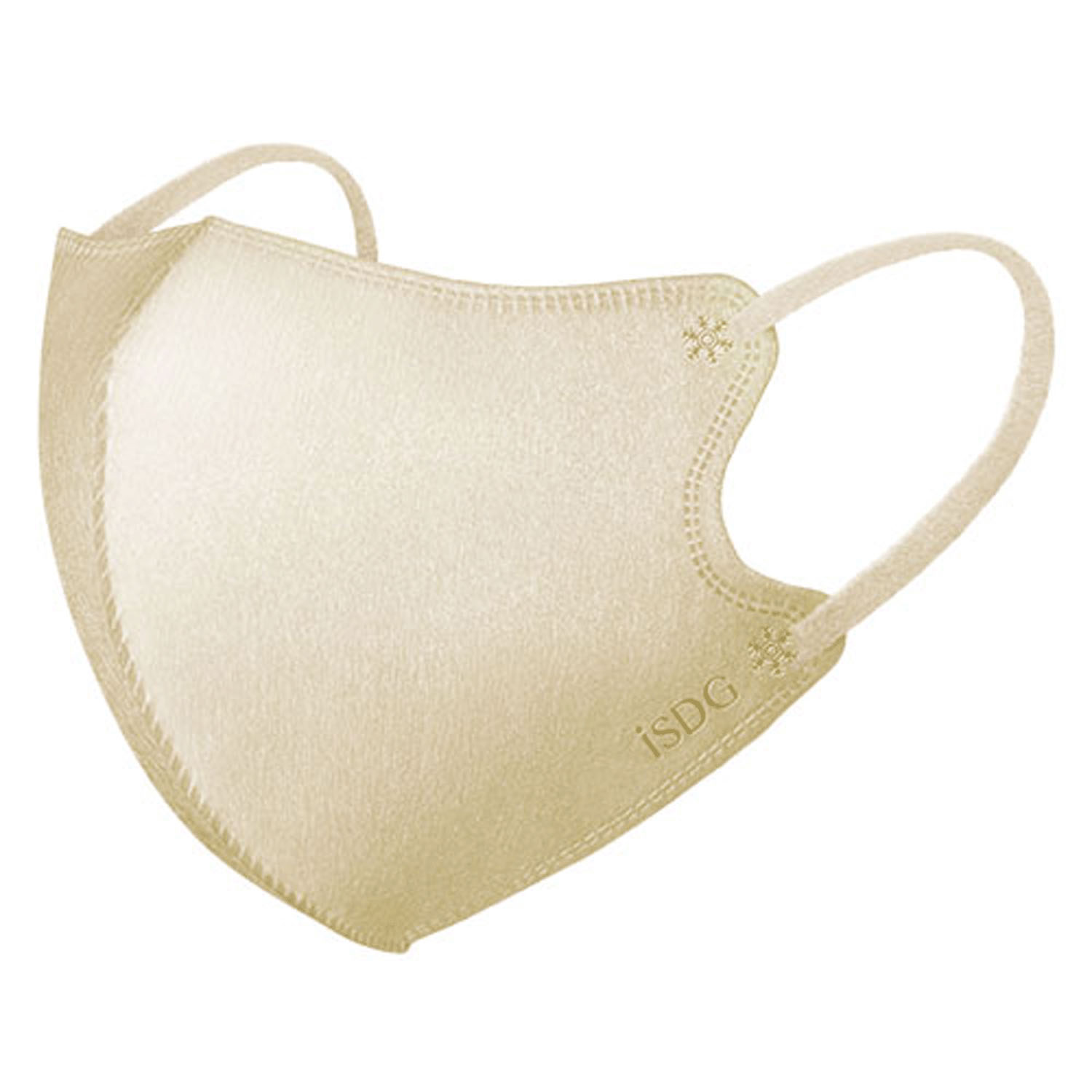 立体型スパンレース不織布カラーマスク 7枚入 - 画像2