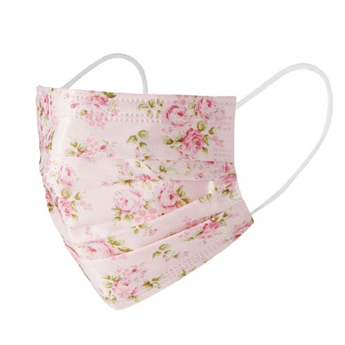 不織布マスク 花柄 - 画像5