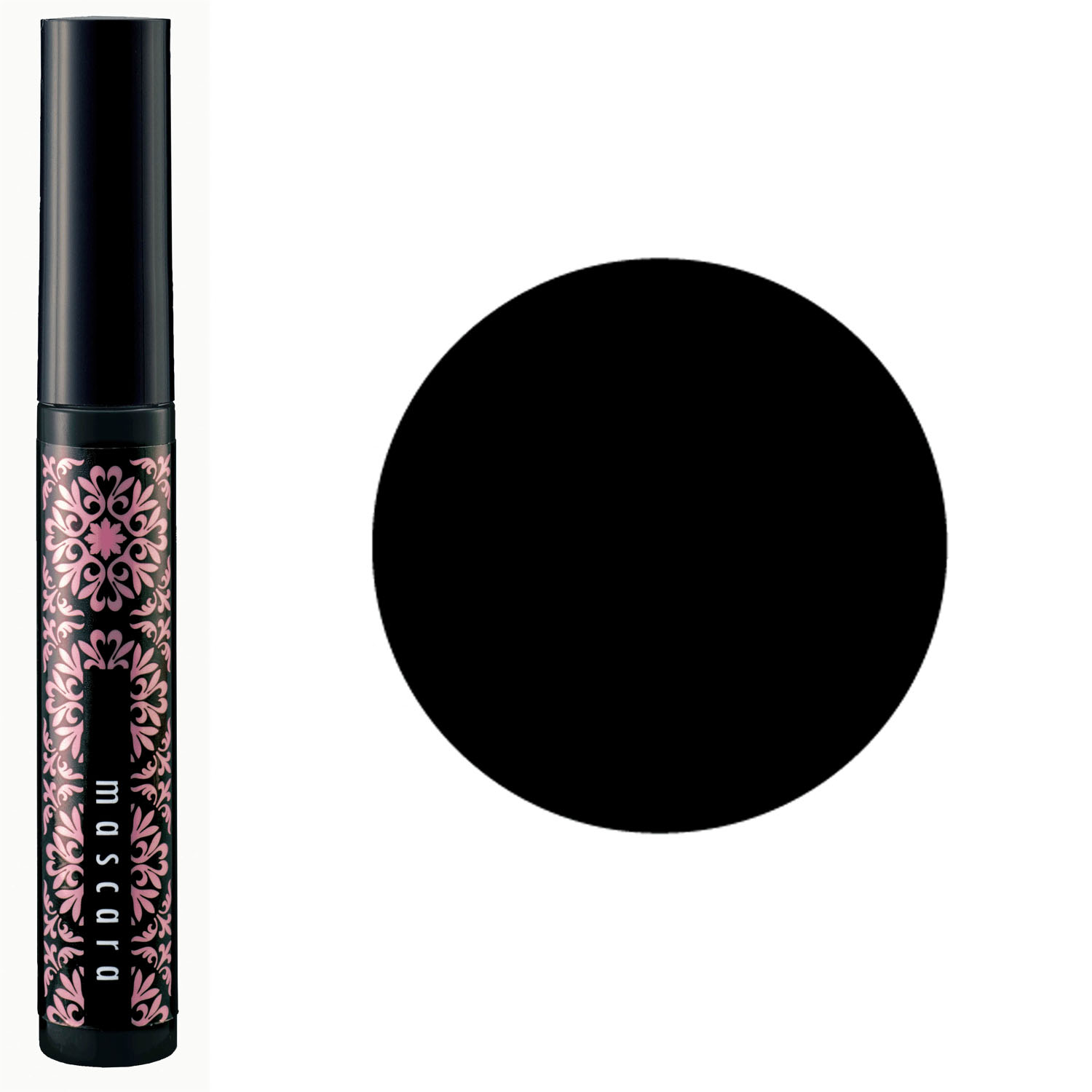 麗塗りやすいカラーマスカラ ピュアブラック