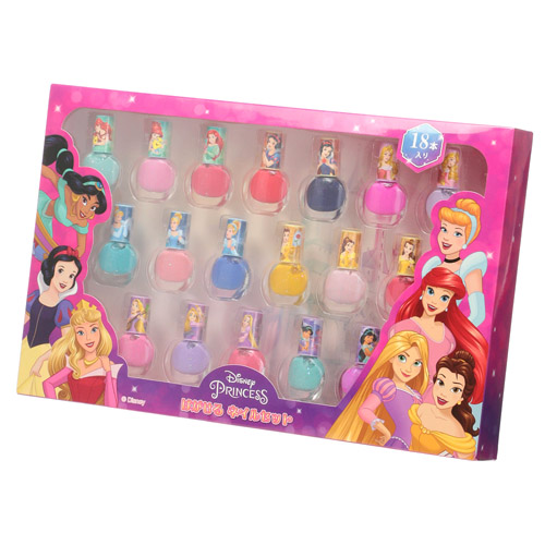 はがせるネイル18本セット／ディズニープリンセス - 画像1