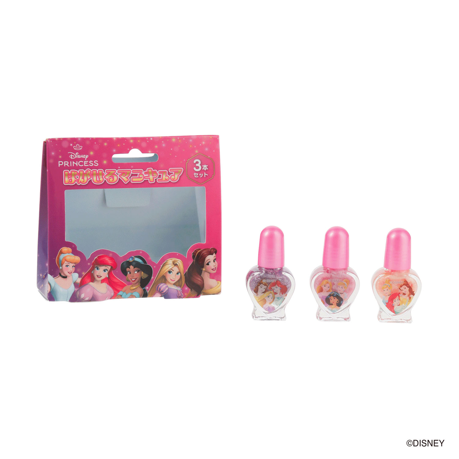 プリンセスはがせるマニュキュア 3本 - 画像2