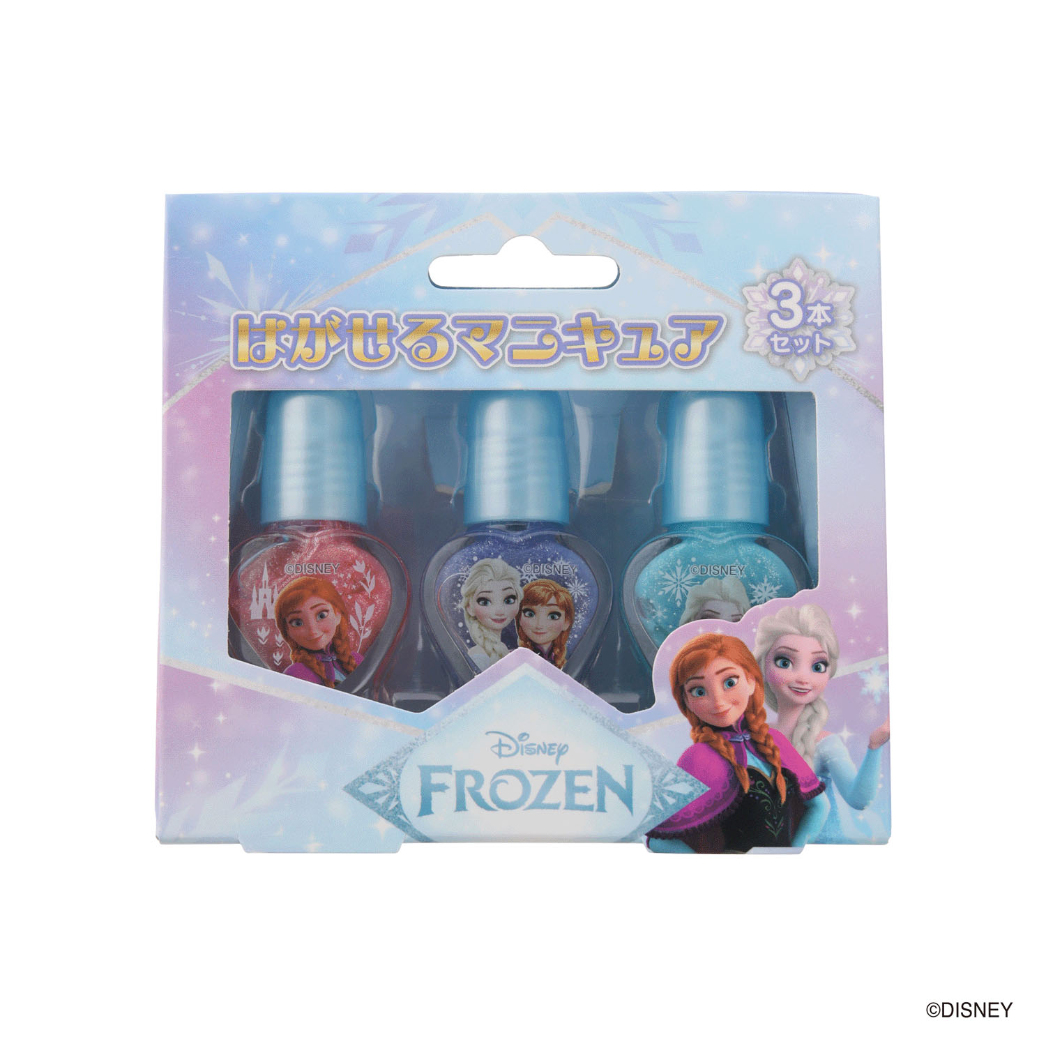 アナ雪はがせるマニュキュア3本 - 画像1