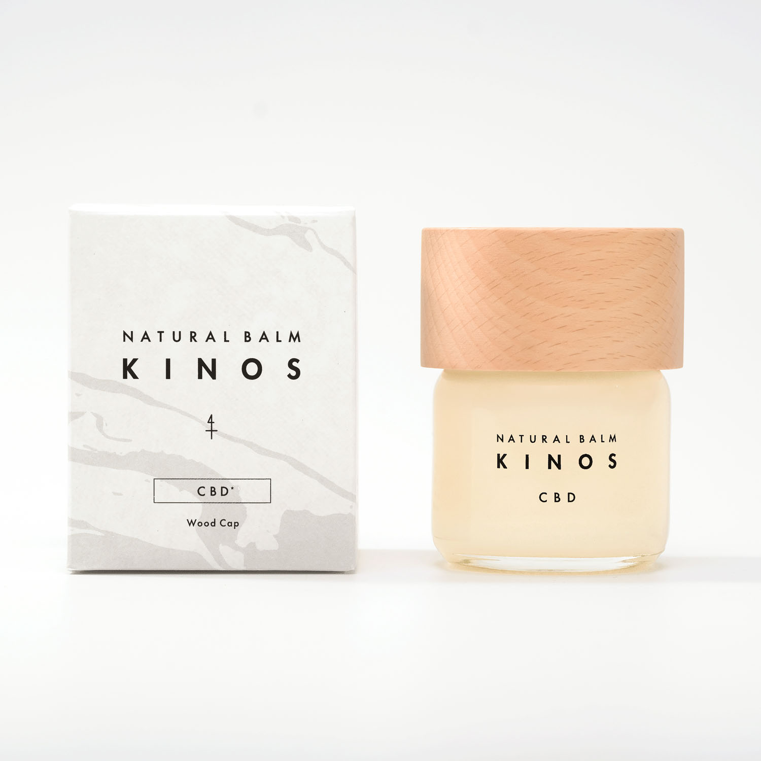 KINOS ナチュラル マルチバーム（木製キャップ） - 画像2