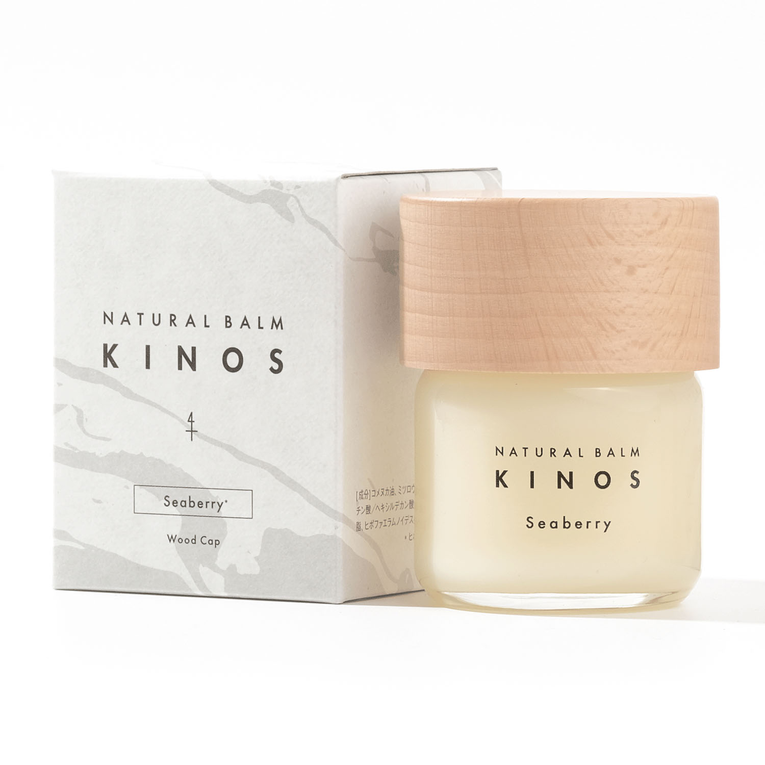 KINOS ナチュラル マルチバーム（木製キャップ） - 画像4