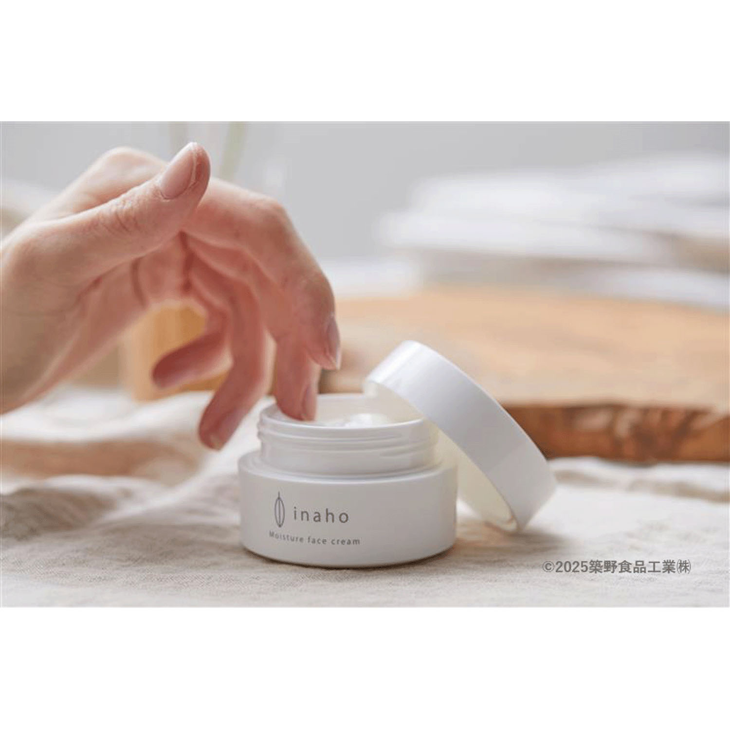 イナホ モイスチャーフェイスクリーム30g - 画像3