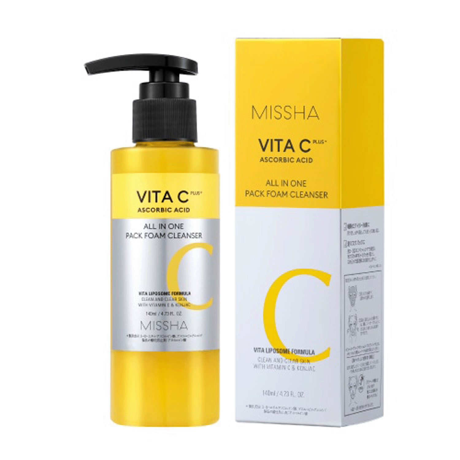 ミシャ ビタ CP泡マスク洗顔