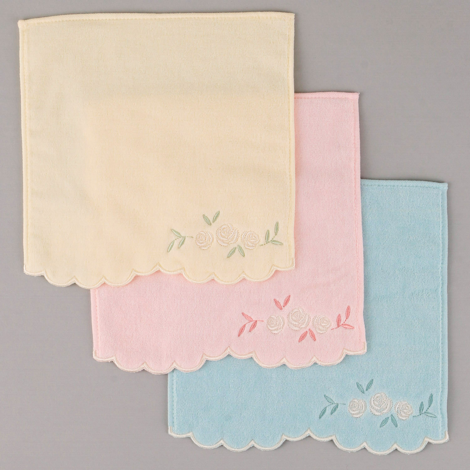 クチュールプリュス スカラローズ ハンカチ - 画像1