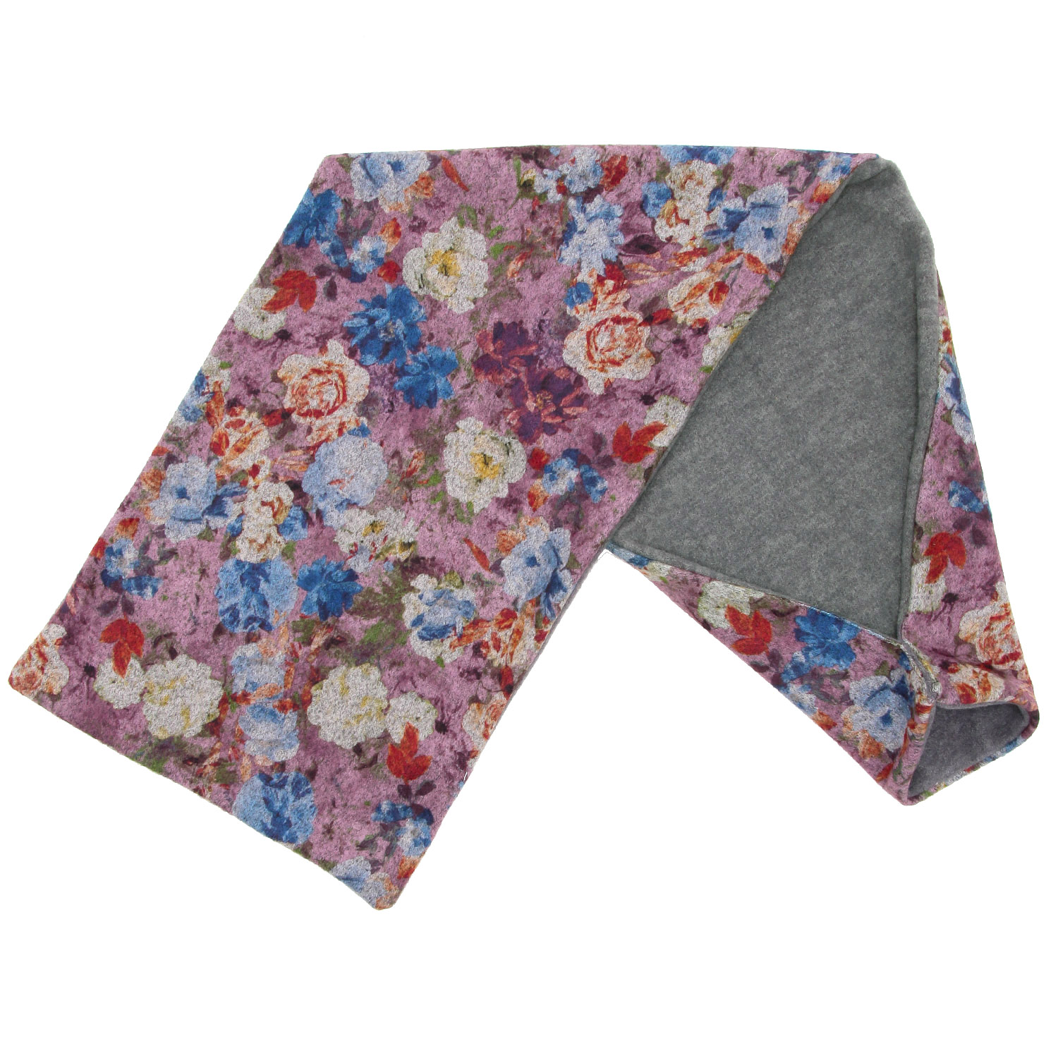 日本製 フラワー柄差込マフラー - 画像5